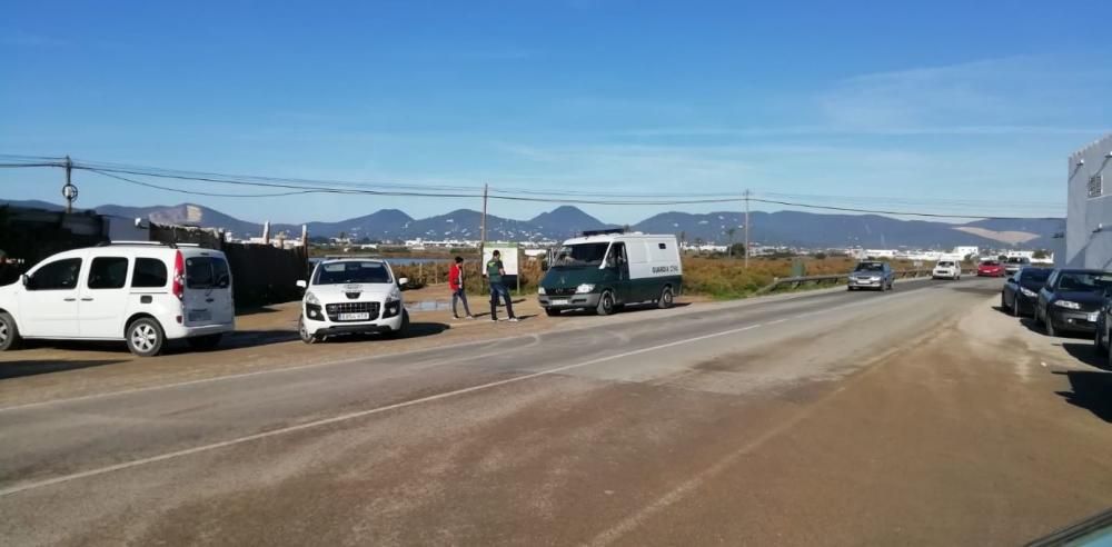 La Guardia Civil busca a los inmigrantes que han llegado a Ibiza