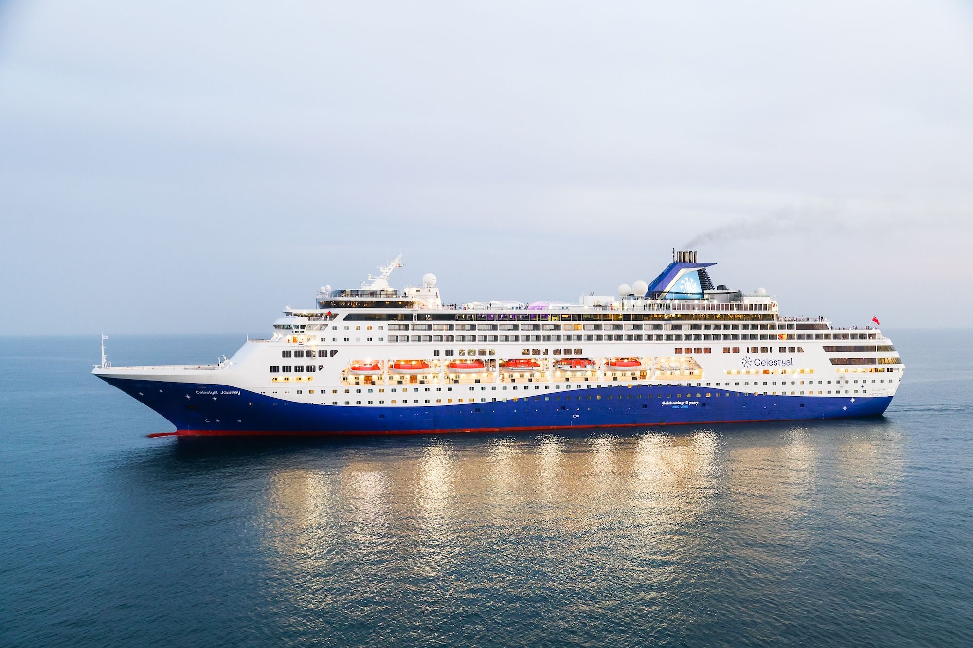 Una de las navieras de Celestyal Cruises