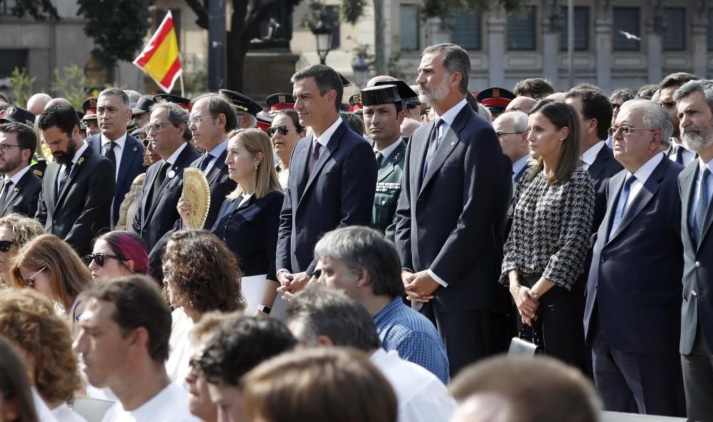 Actes commemoratius del 17-A a Barcelona