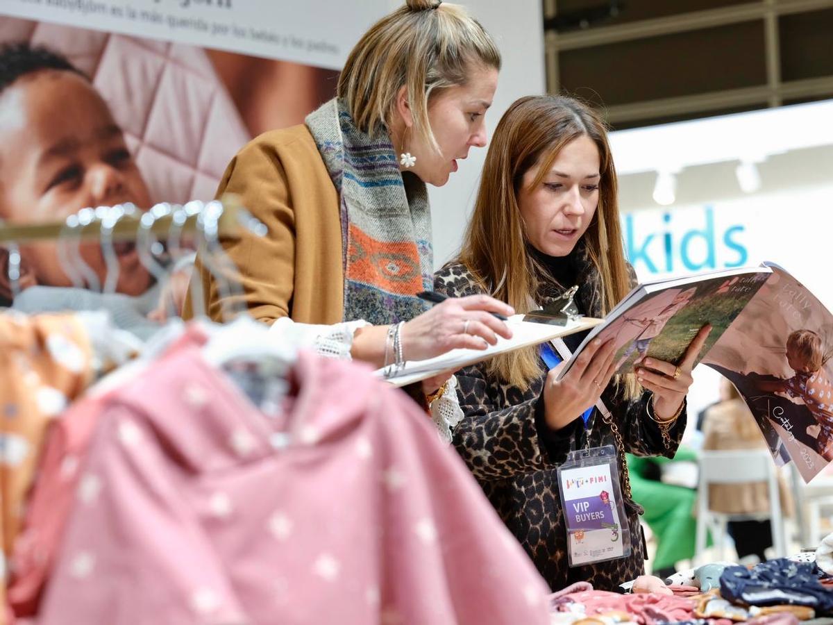 Responsables de la marca Buyers en la feria BabyKid Spain + FIMI.