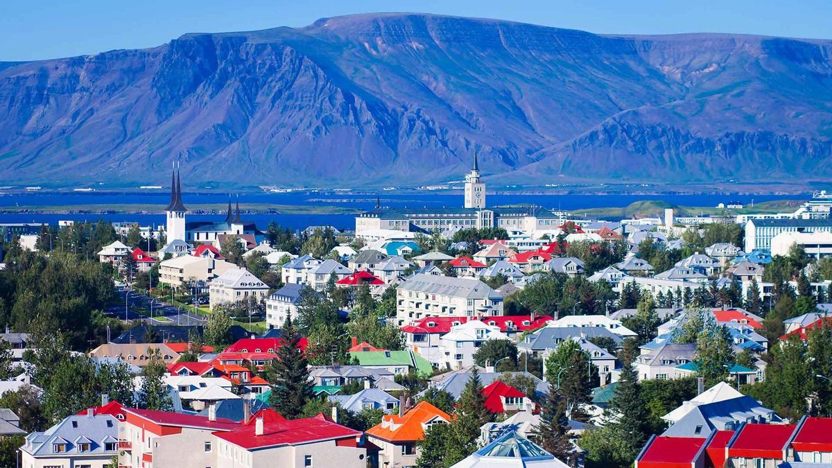 Imagen de Reykjavik, capital de Islandia