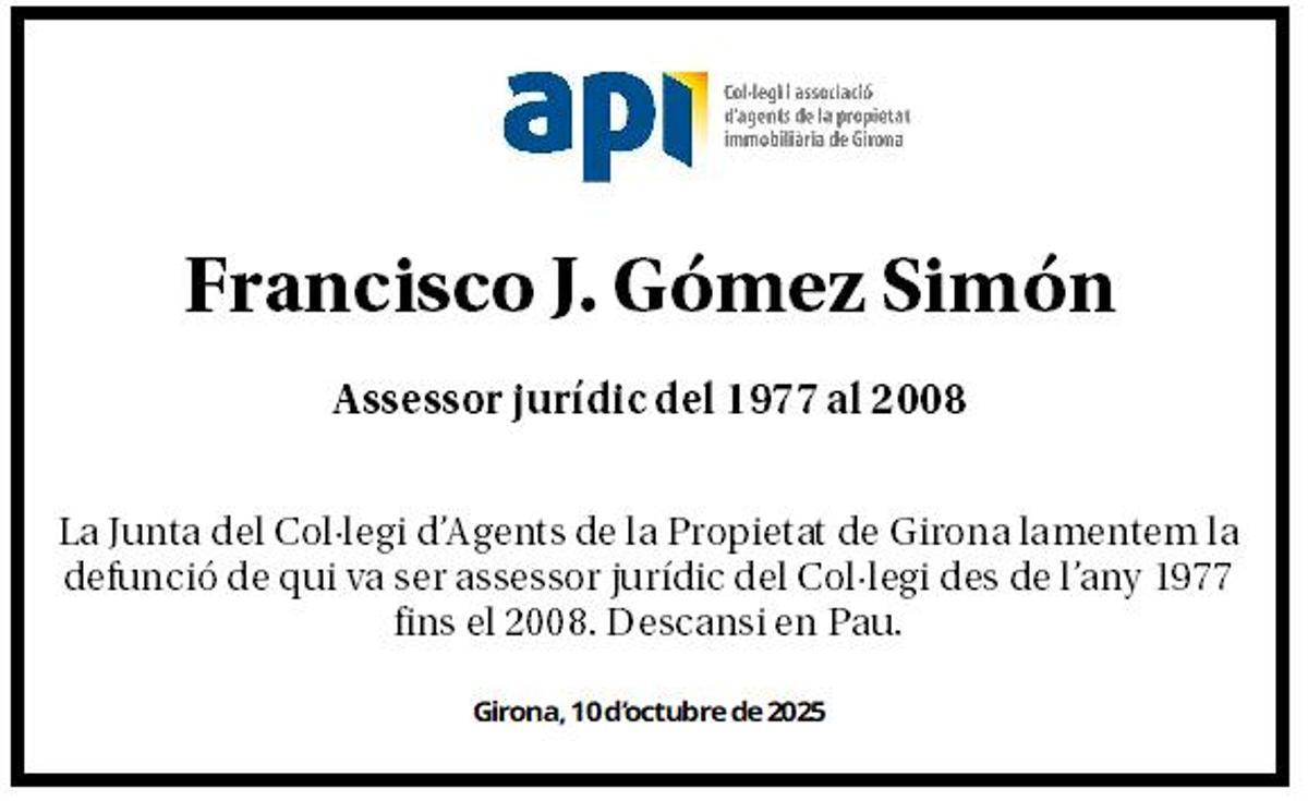 Francisco J. Gómez Simón