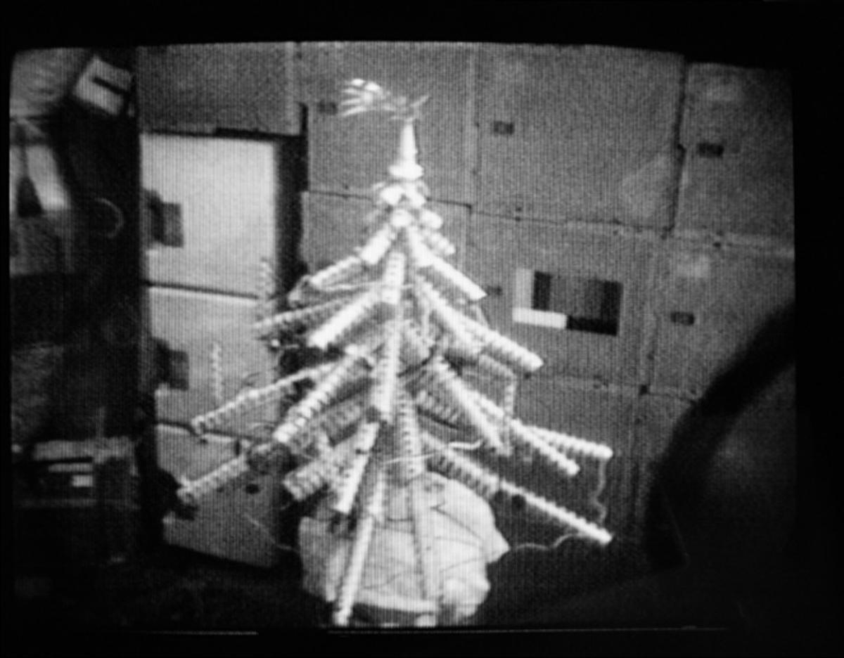 Primer árbol de Navidad en el espacio