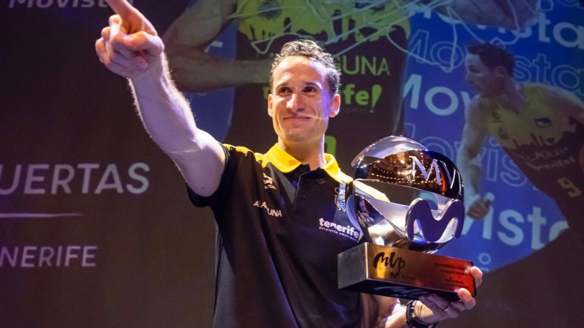 Marcelinho Huertas, base del CB Canarias, MVP de La Liga Endesa 24-25