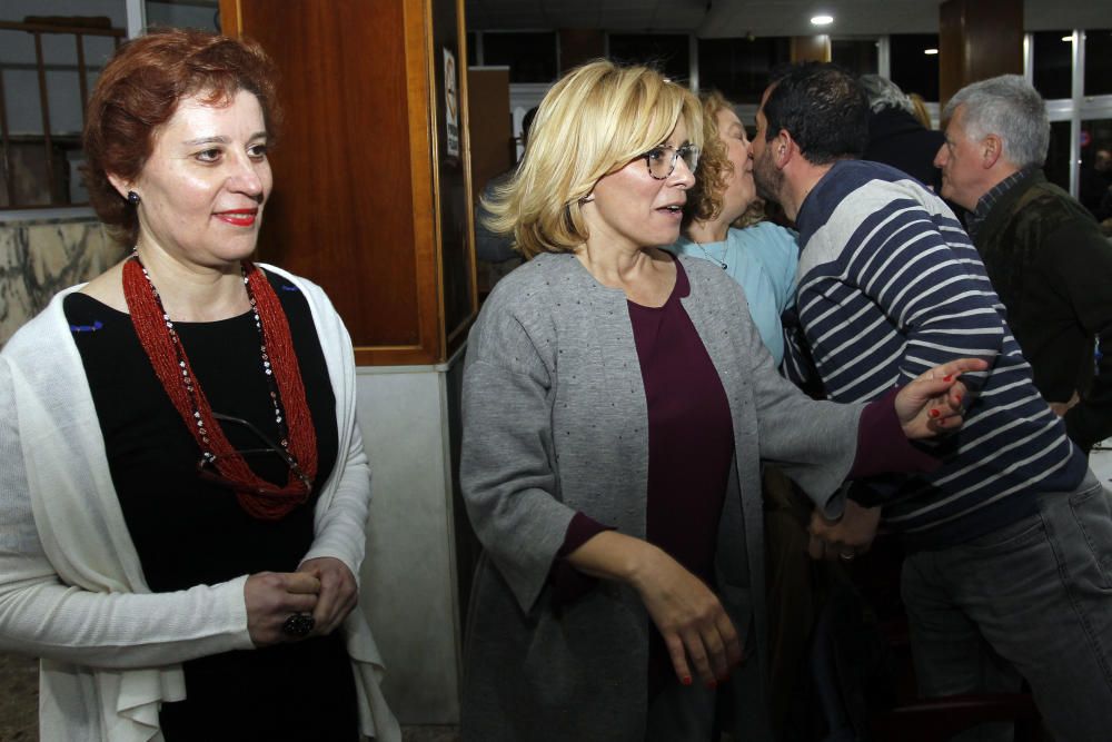 Cena de apoyo a Carmen Contelles en Sedaví