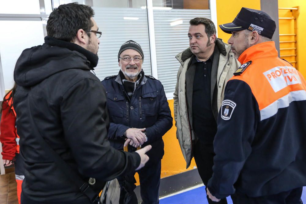 Albergue de sin techo habilitado por Torrevieja