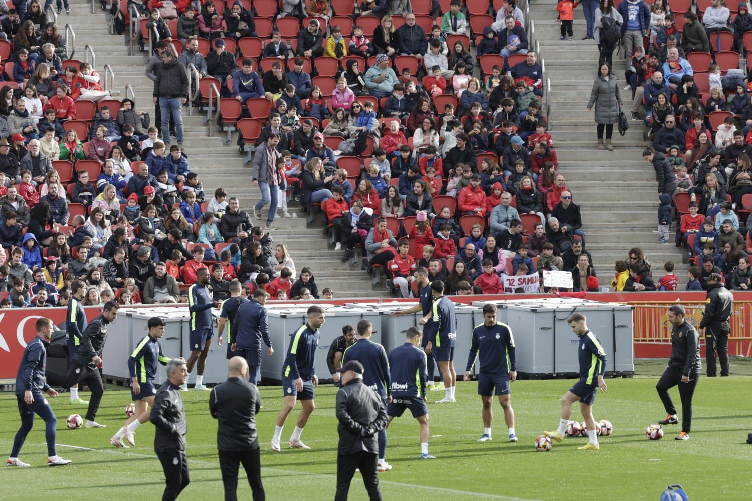 Así ha sido el entrenamiento del RCD Mallorca