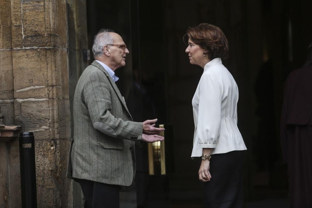 Llegada a Oviedo de Rainer Weiss, premio Princesa de Asturias de Investigación Científica y Técnica