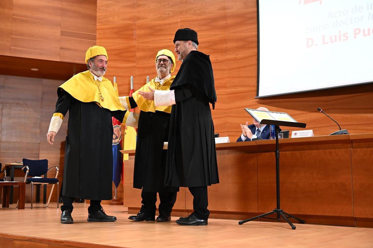 Así ha sido la ceremonioa de nombramiento como Doctor Honoris Causa al investigador Luis Puelles en la Universidad Miguel Hernández de Elche