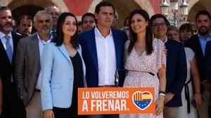 rivera desembarcara en el parlament para rememorar el 6 y 7 de septiembre del 2017