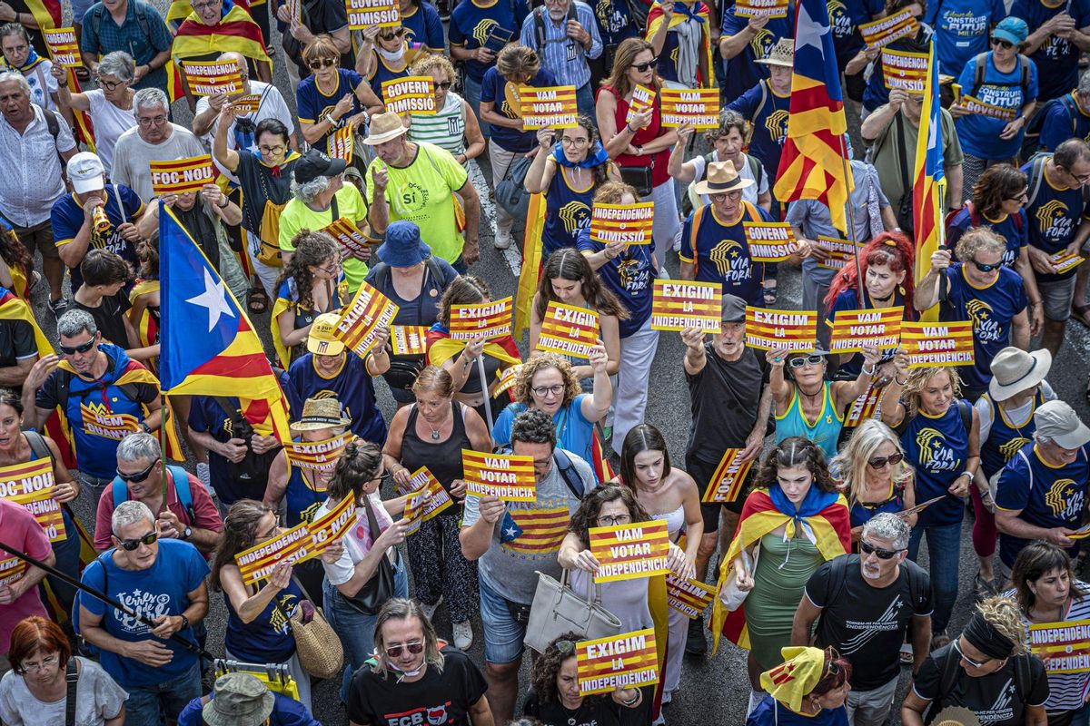 "La Diada debería ser un acto conmemorativo para todo el pueblo catalán pero hoy ya no lo es" "La Diada debería ser un acto conmemorativo para todo el pueblo catalán pero hoy ya no lo es"