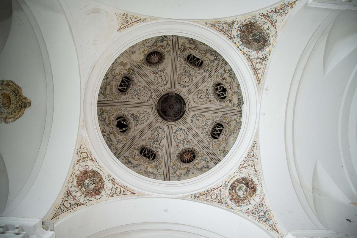 Detalle de una cúpula de la ermita del Buen Suceso de Palma del Río.