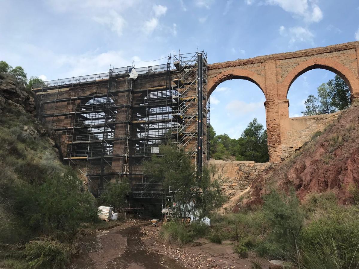 Restauración del Acueducto de los Cinco Ojos de Aspe