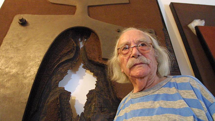 El escultor Salvador Soria, enterrado hoy en su querida Benissa