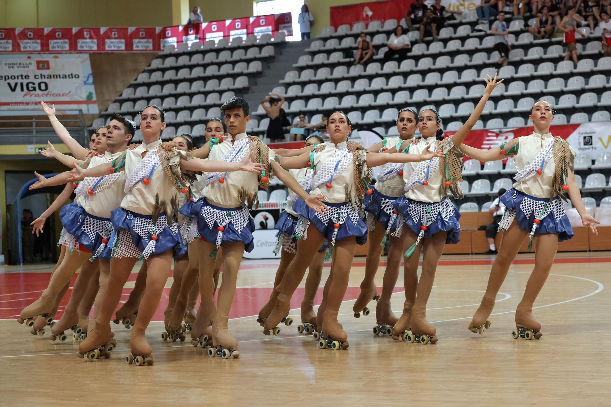 El certamen Cidade de Vigo de patinaje, en imágenes