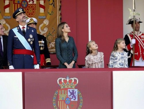 Felipe VI preside el desfile del 12 de octubre