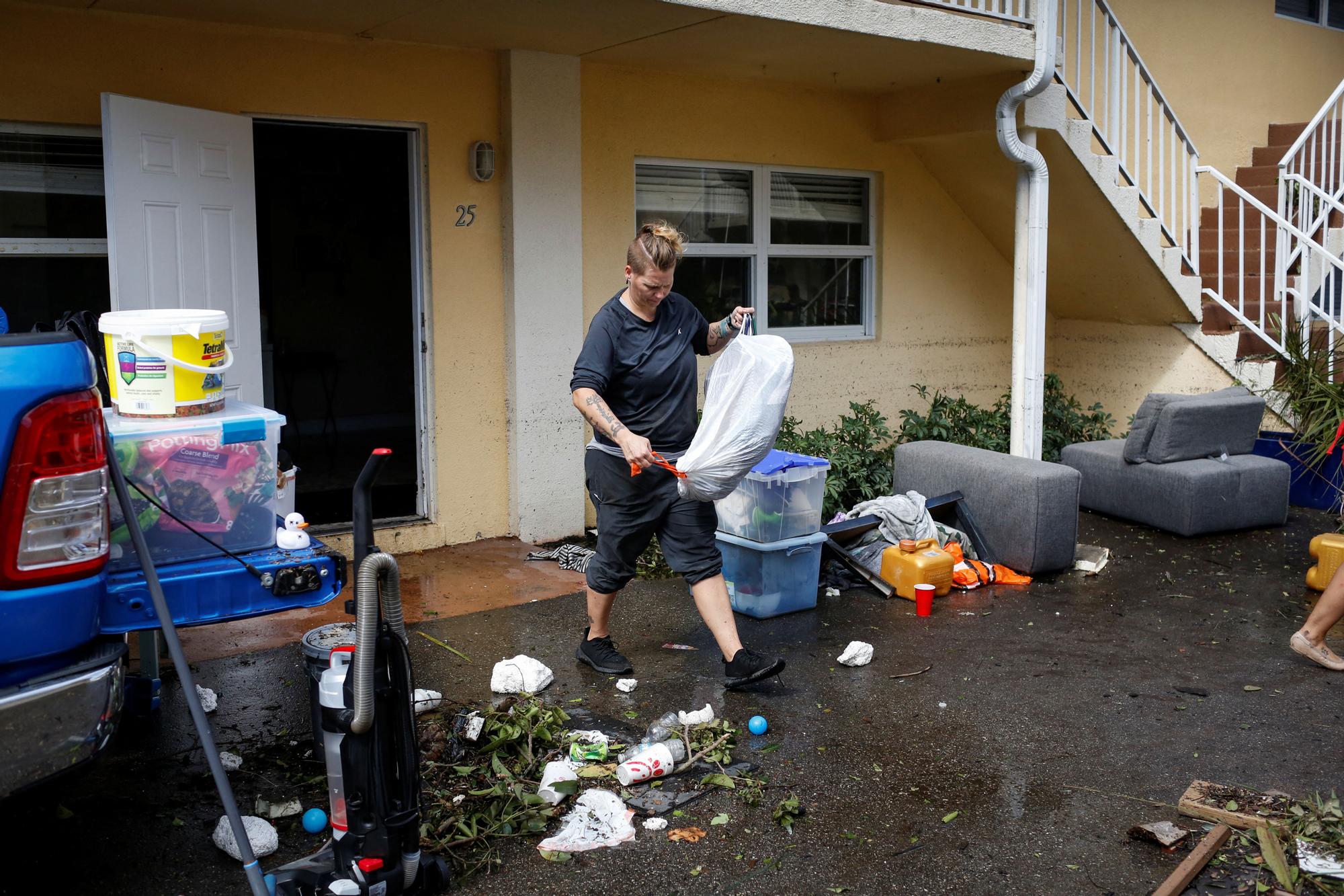 Hurricane Ian destruction, in southwestern Florida