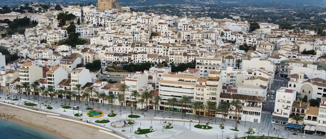 Vista aérea de Altea.