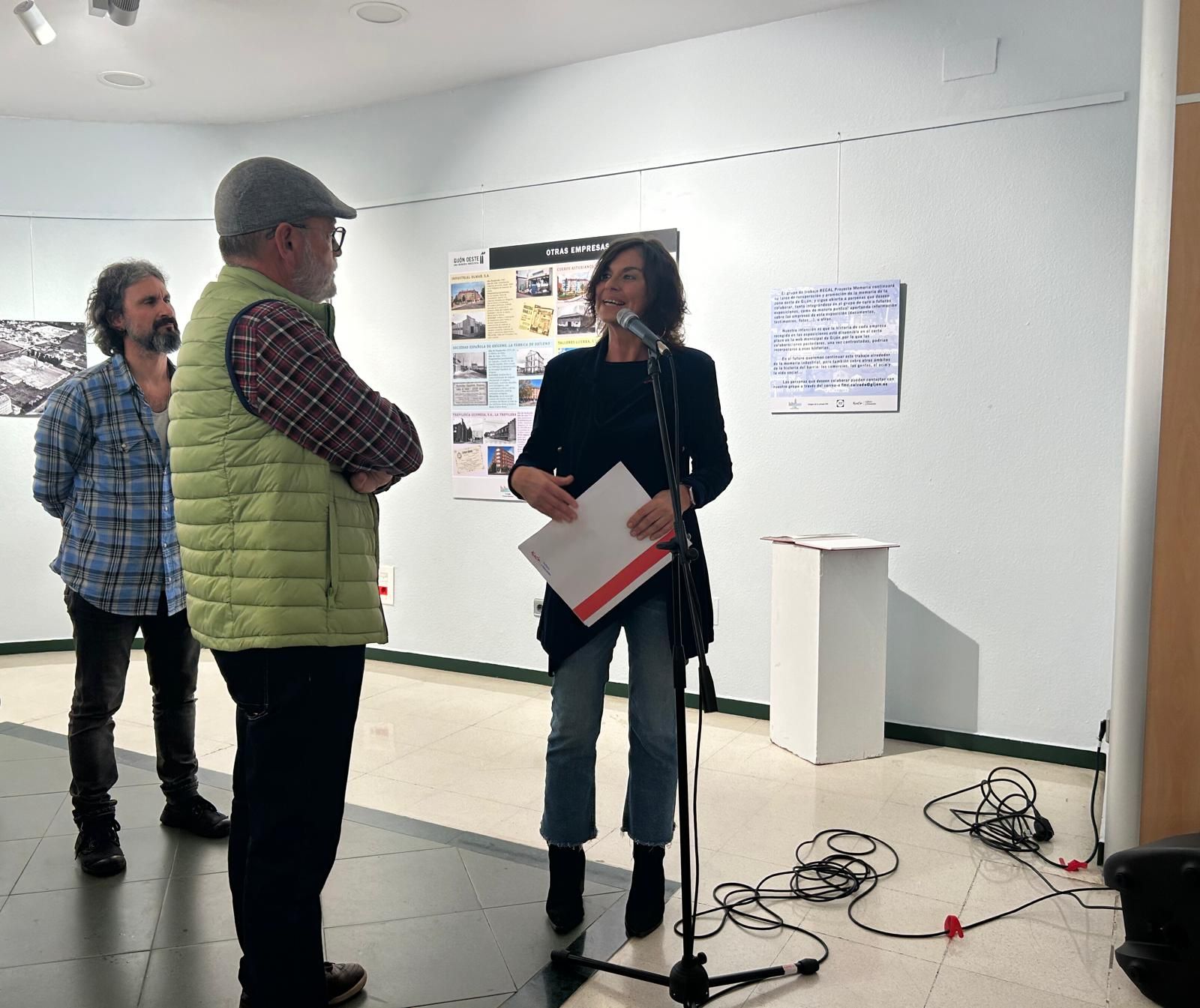 “Gijón Oeste una memoria industrial II” abre sus puertas en La Calzada (en imágenes)
