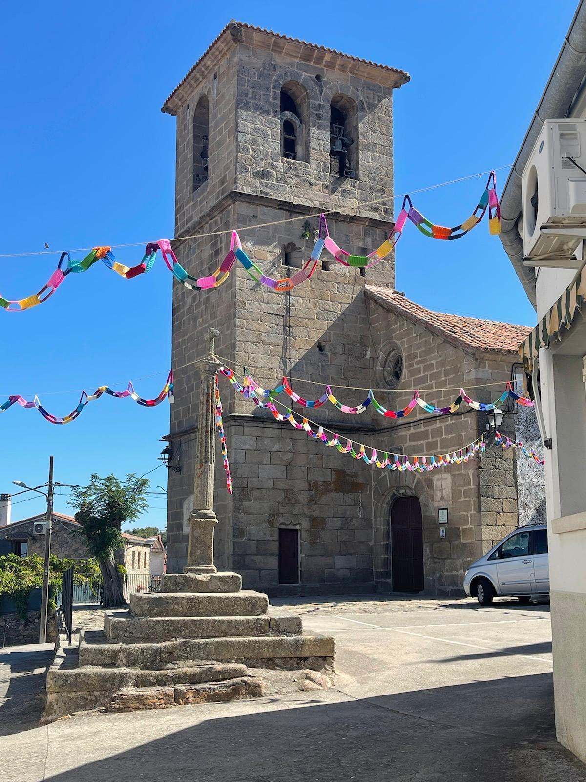 Decoración de Villar de Plasencia en 2024.