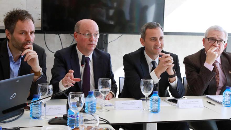 Josep Vicent, Carlos Crehueras, César Sánchez y César Augusto Asencio