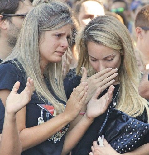 Moaña y el mundo del motor acompañan a Dani Rivas en su funeral