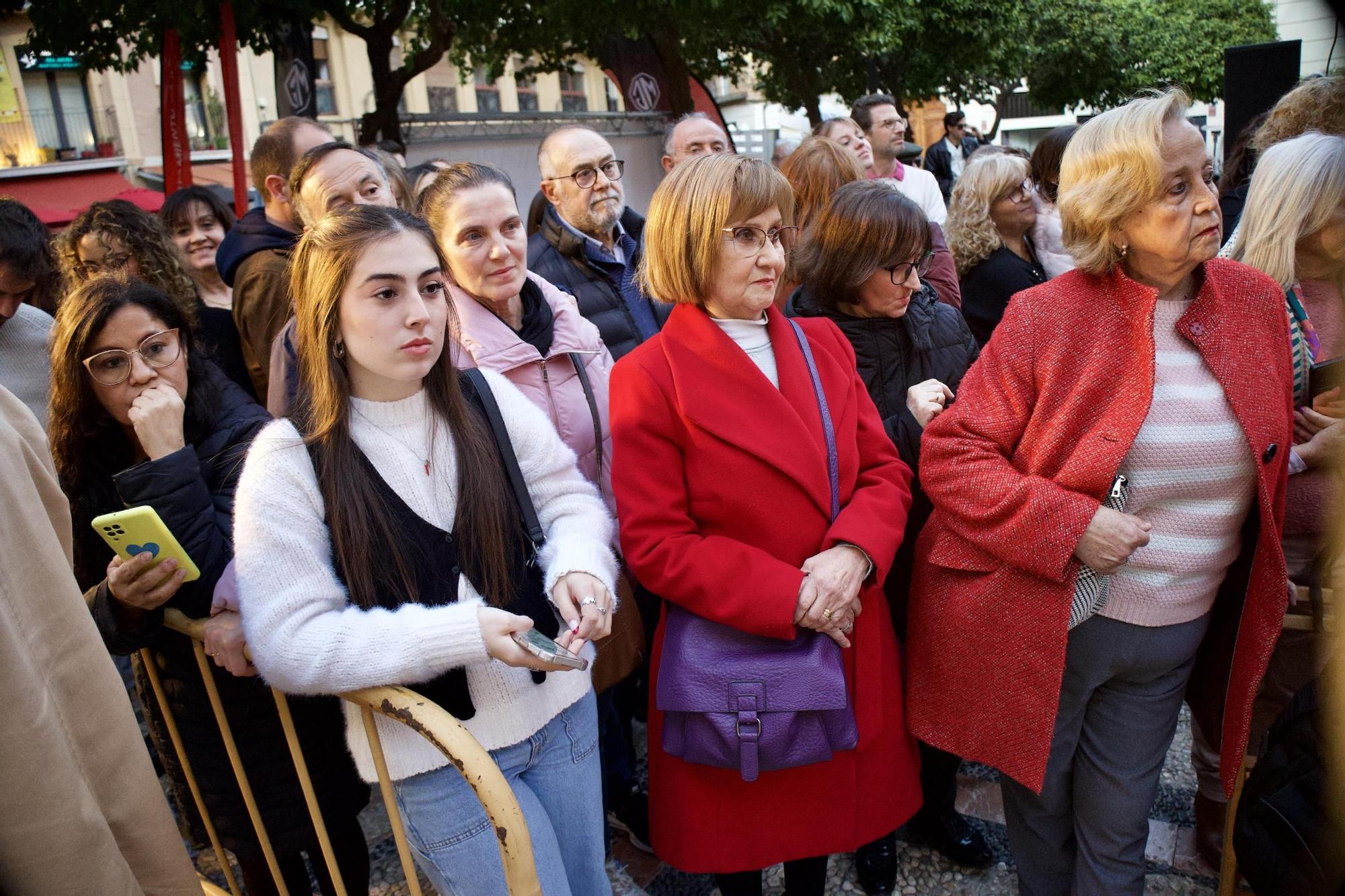 Así ha sido el desfile de Silvia Navarro en la Plaza de la Cruz de Murcia