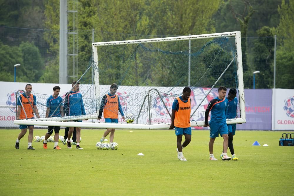 Entrenamiento del Real Oviedo