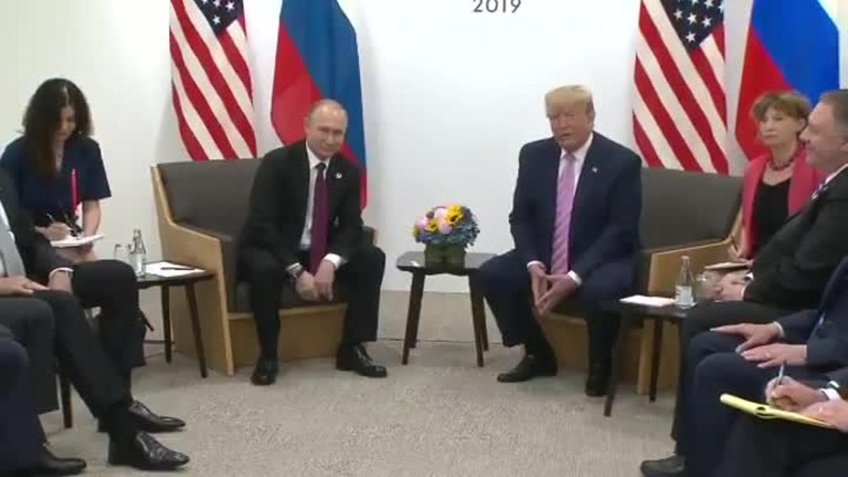 Trump y Putin en el G20