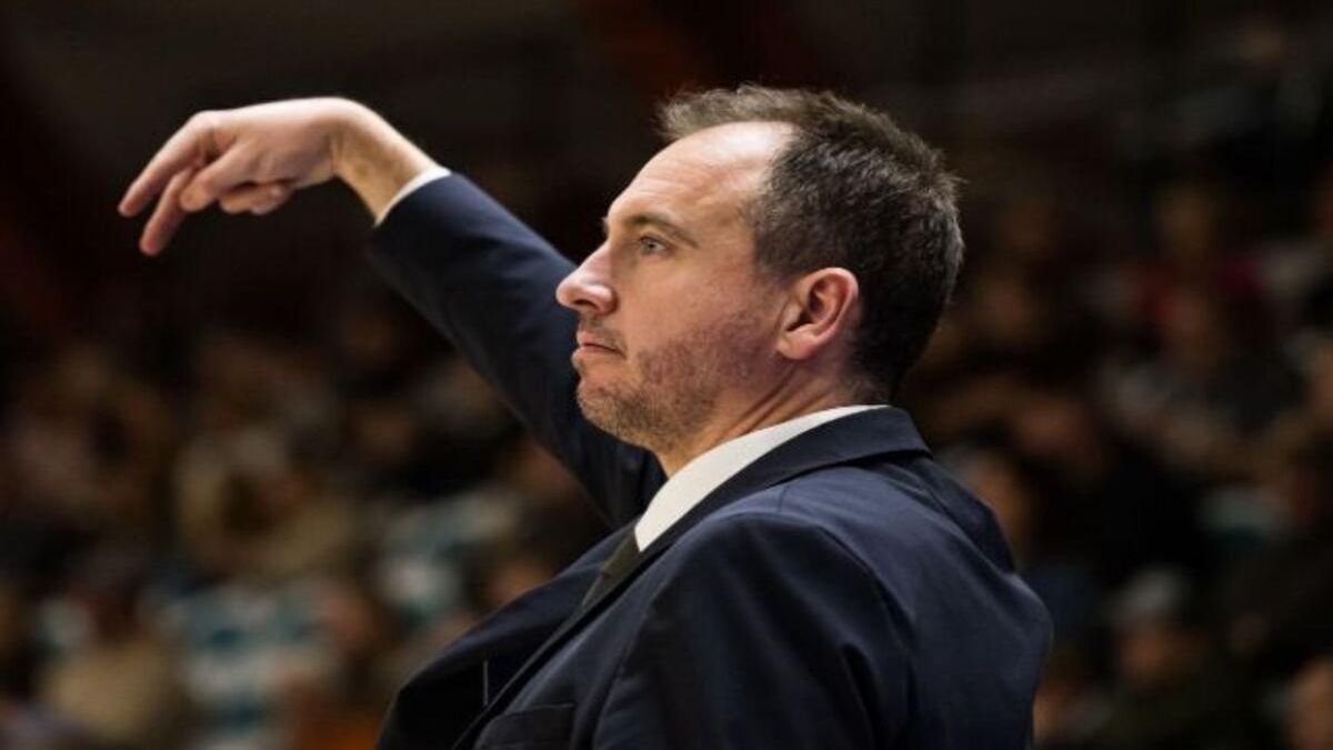 Sergio Vicente, entrenador de baloncesto nacido en Pozuelo de Alarcón