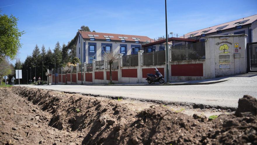 El Celta y comuneros de Tameiga dejan sin aparcamiento a la residencia Doral