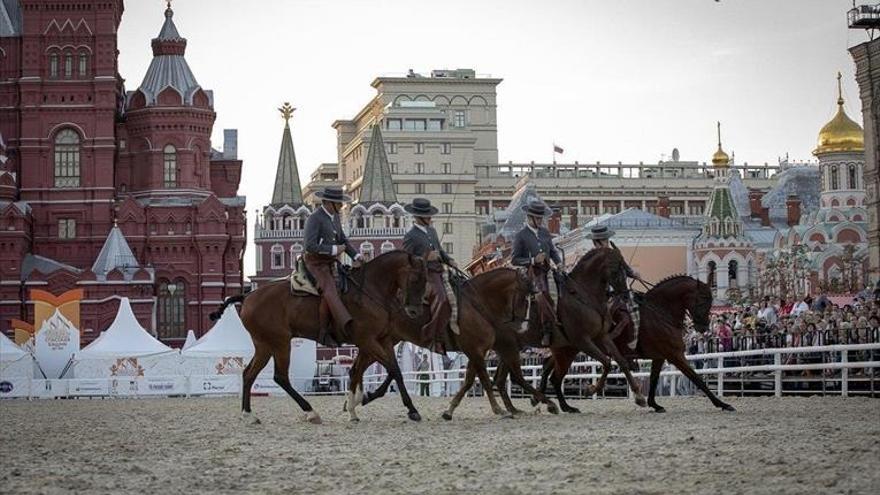 Pasión rusa por el caballo andaluz