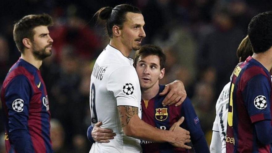 Ibrahimovic: &quot;Messi es un jugador de PlayStation, único&quot;
