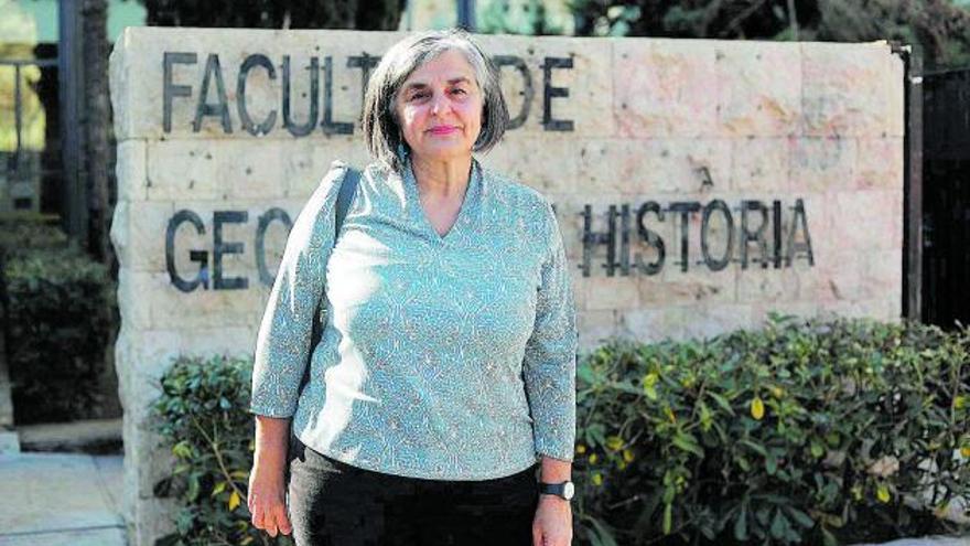  Elena Grau, decana de la Facultad de Historia de València en el momento de las protestas. JM LÓPEZ