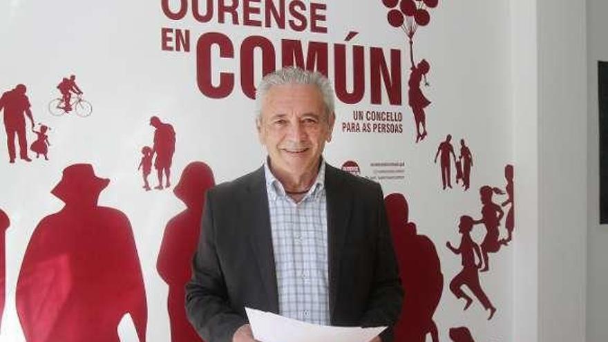 El concejal de OUeC Miguel Doval. // Iñaki Osorio