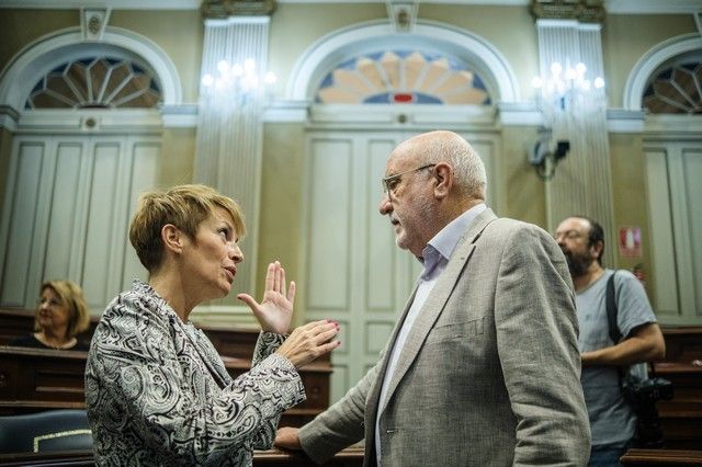 Última sesión del pleno del Parlamento de Canarias, 27/07/2022