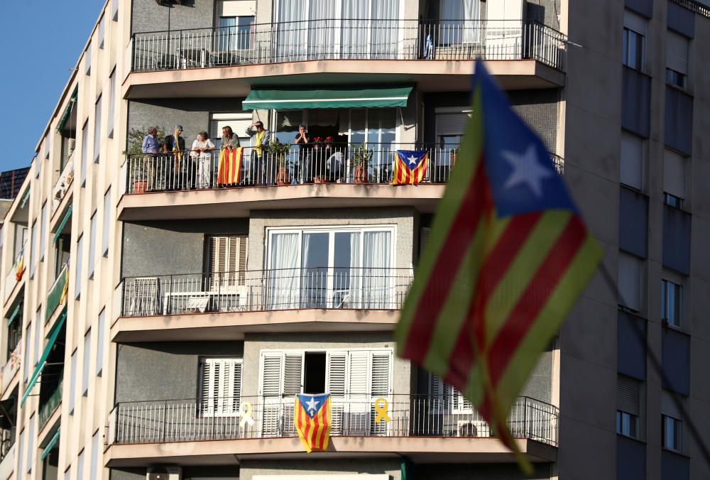 El independentismo se manifiesta en Barcelona