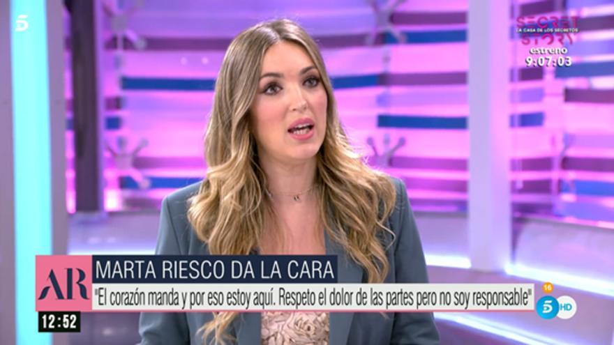 Marta Riesco rompe su silencio: &quot;Estoy feliz, estoy enamorada y quiero intentarlo&quot;