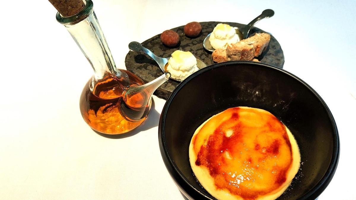 Los postres del Menú Catalunya del restaurante Windsor.