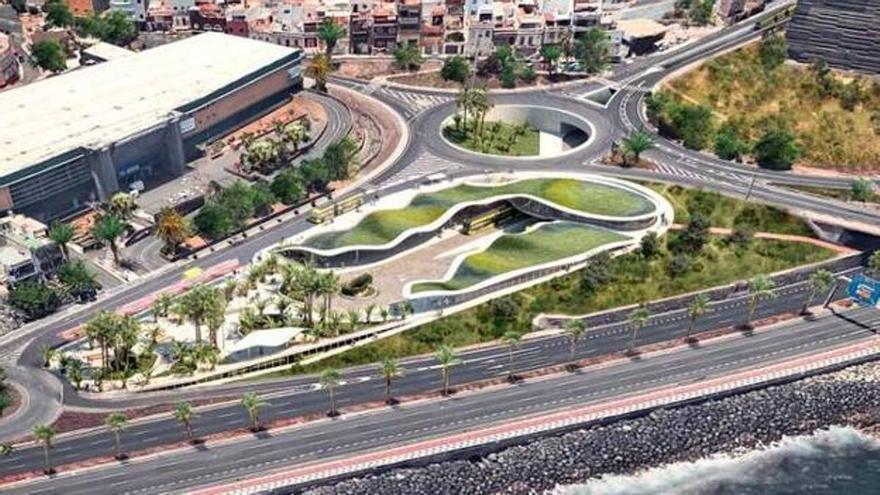 La estación de Metroguagua de Hoya de La Plata da un nuevo paso para convertirse en realidad