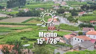 El tiempo en Meaño: previsión meteorológica para hoy, lunes 16 de junio