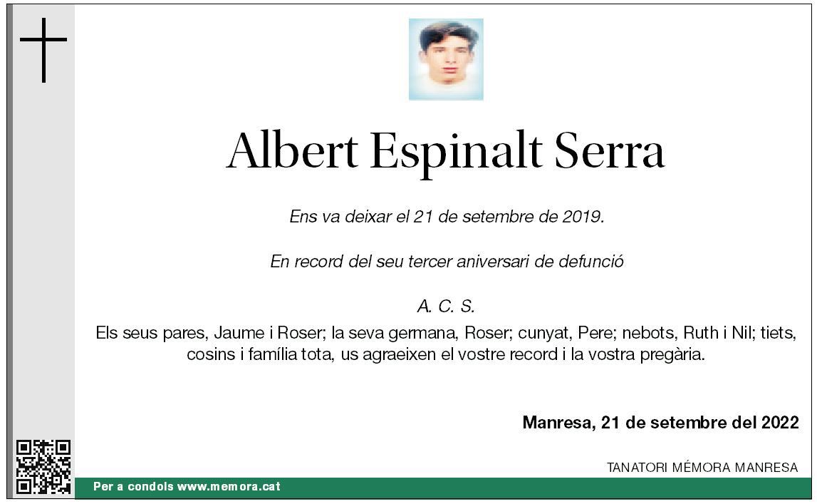 Albert Espinalt Serra