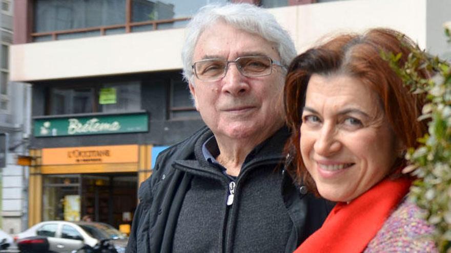 Maria Barcala e Xulio Lago, fundadores do Teatro do Atlántico