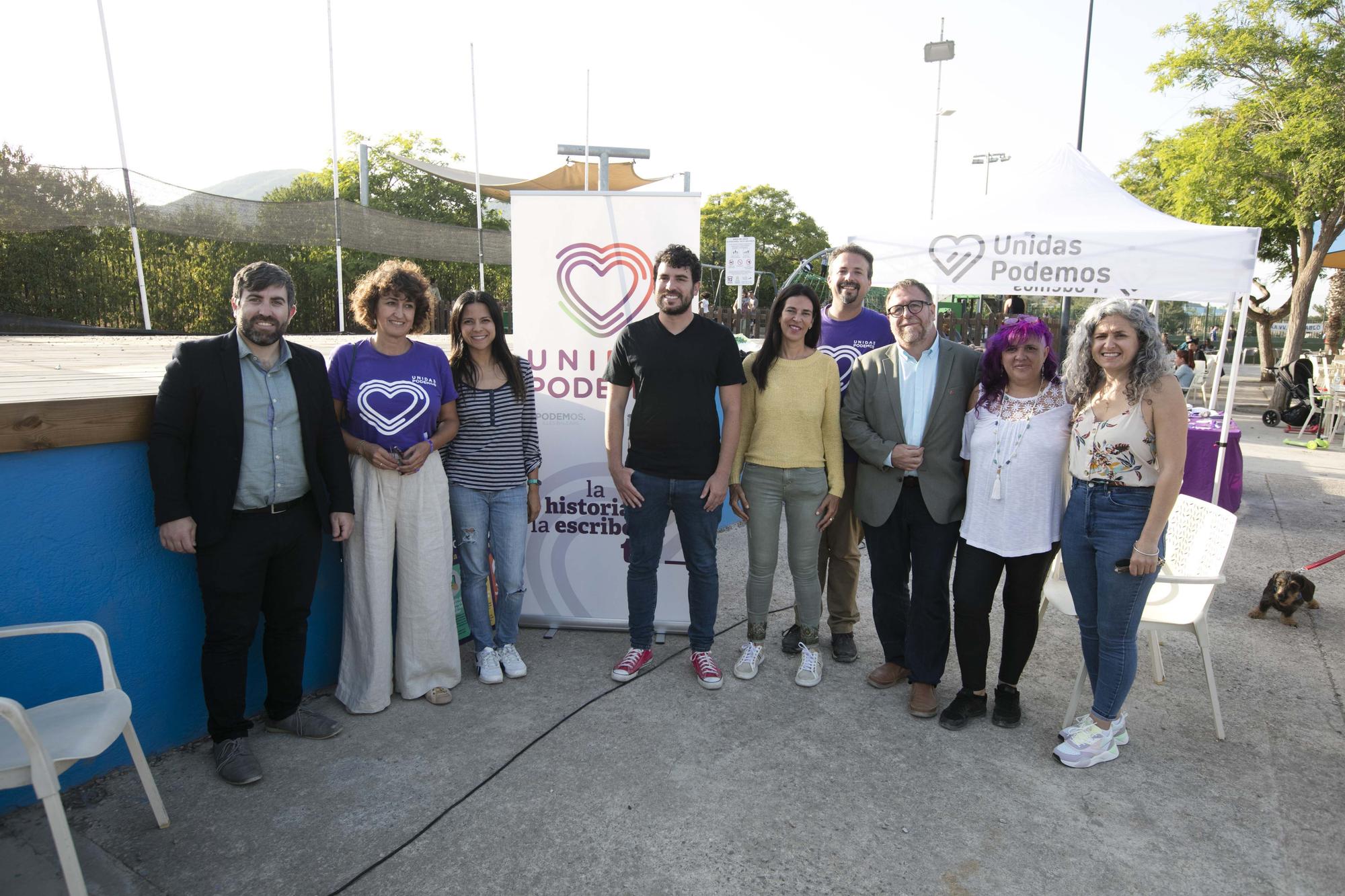 Galería de imágenes del mitin de cierre de campaña de Podemos en Ibiza