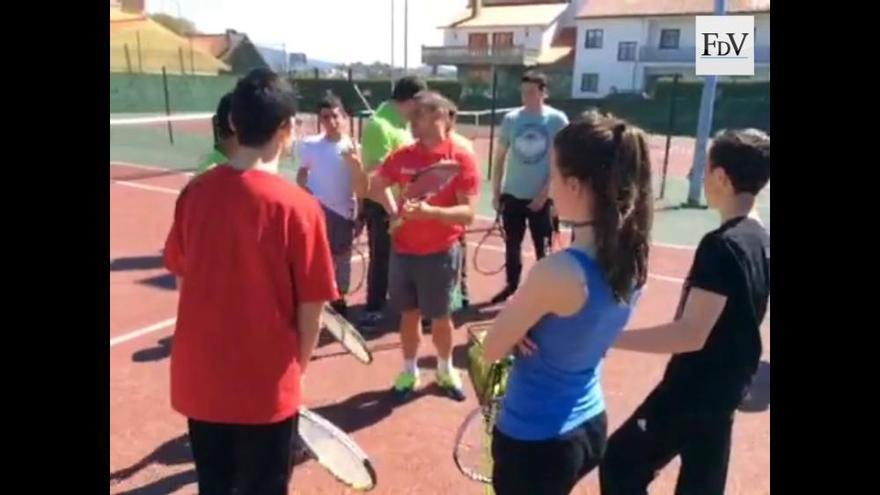 Clases de tenis en Vilagarcía con la Fundación Rafa Nadal