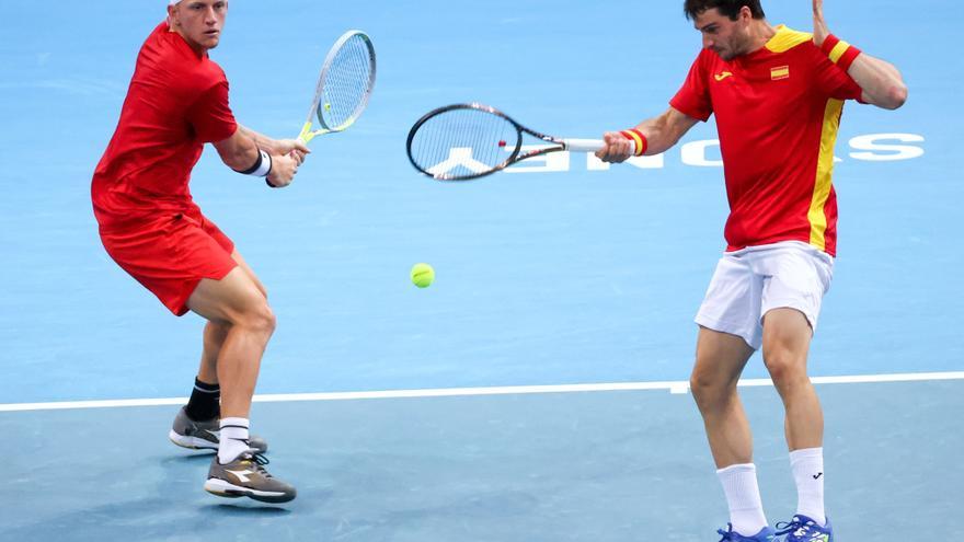 Martínez Portero y Davidovich Fokina sellan el pleno de España en la Copa ATP