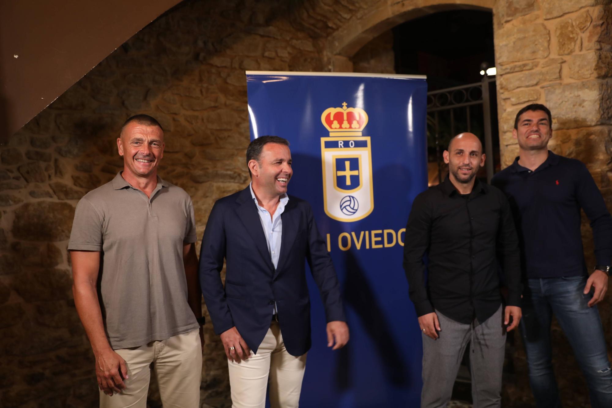 EN IMÁGENES: Presentación de Javi Calleja como entrenador del Real Oviedo