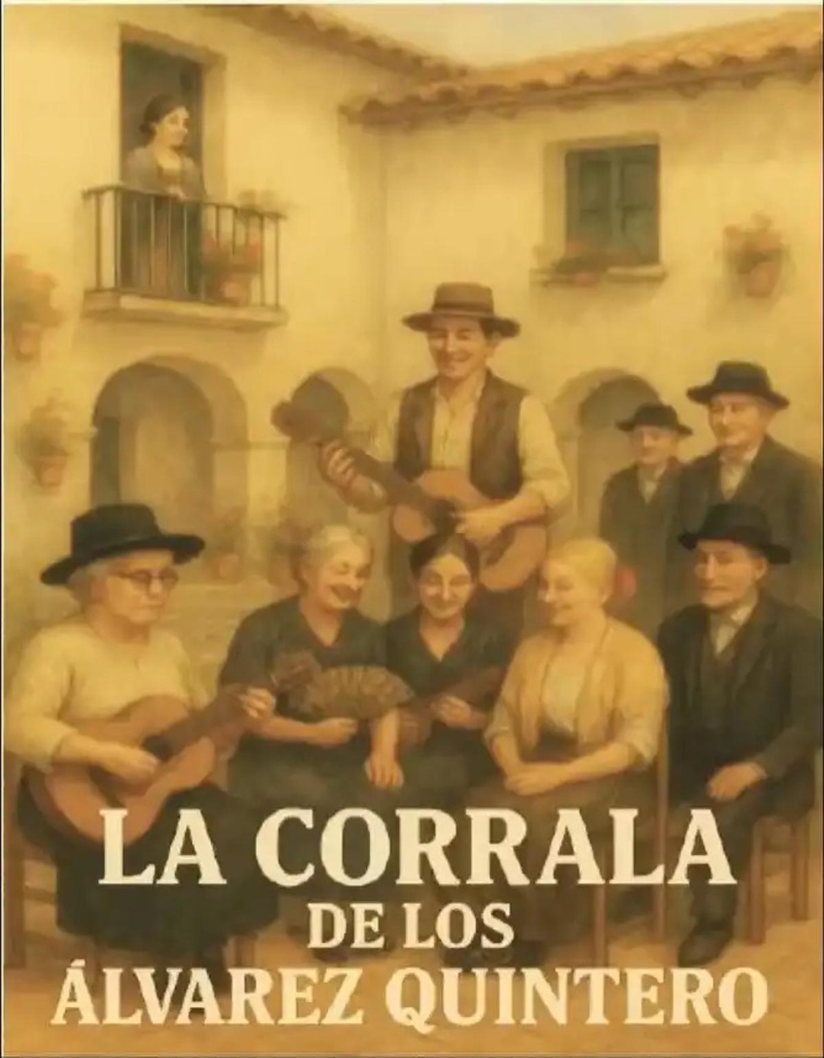 Puesta en escena de ‘La corrala de los Álvarez Quintero’