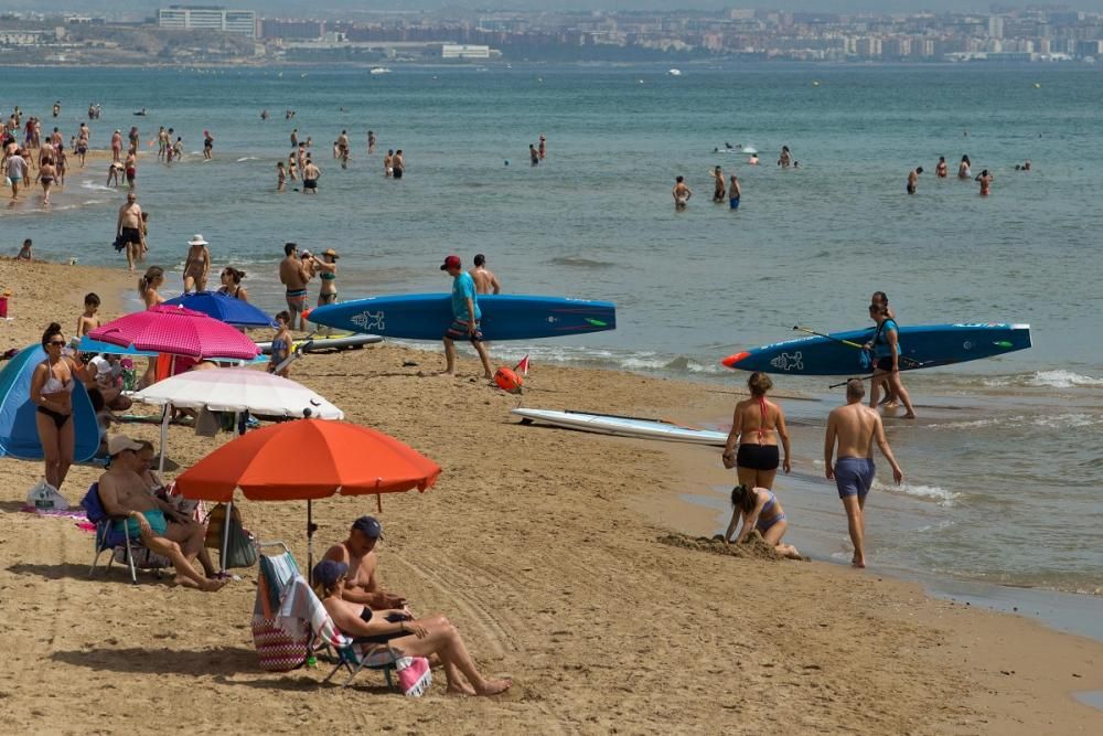 Primer fin de semana de playas abiertas al baño