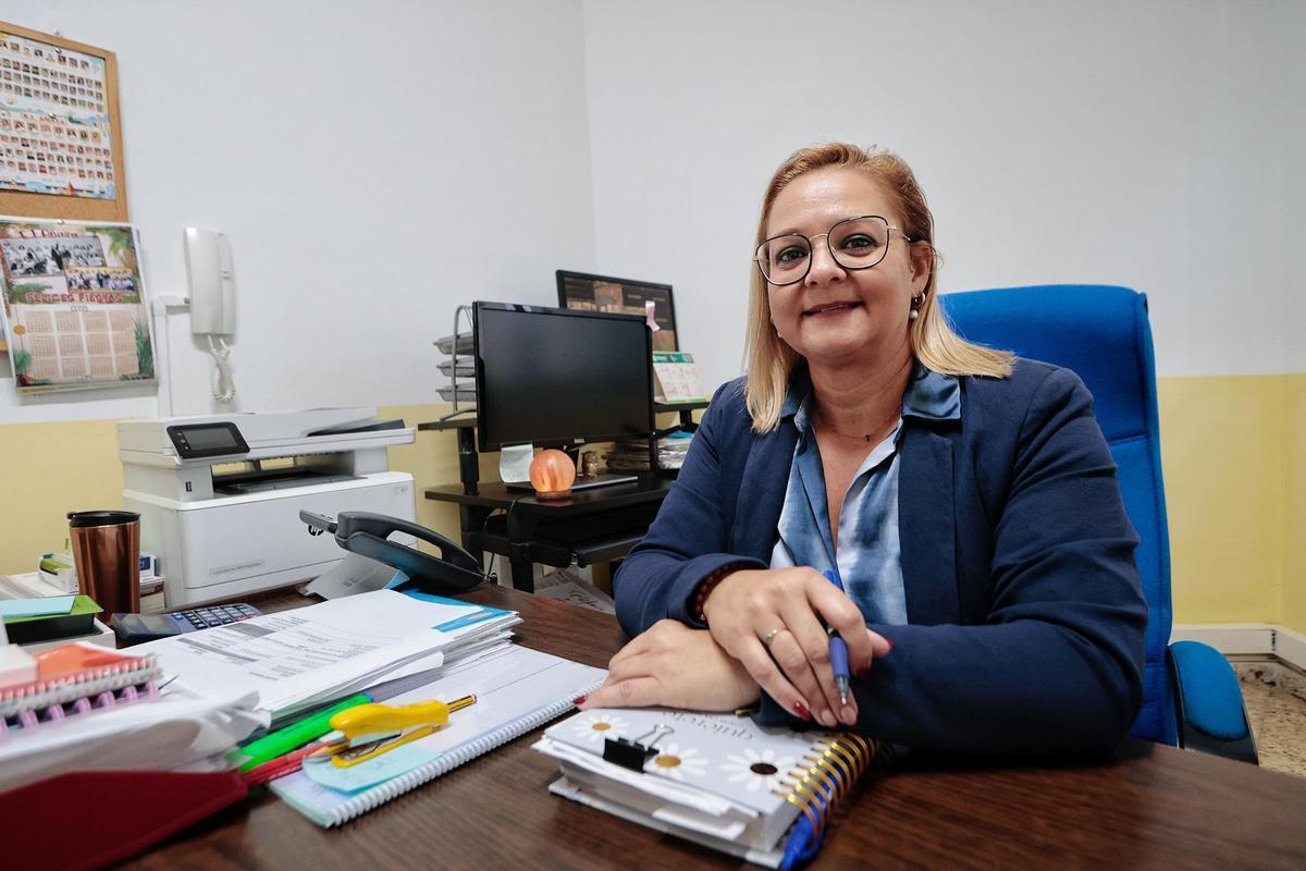 La psicóloga Tamara Cabrera, hoy, en su despacho en Santa Cruz.